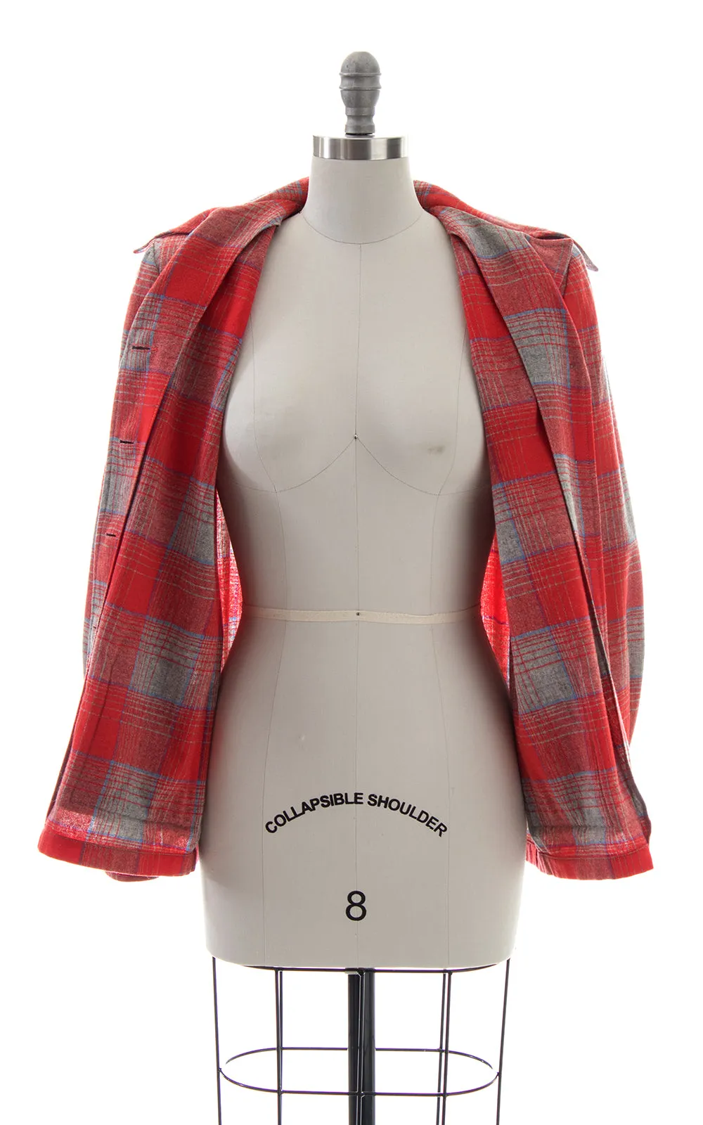 1950s Pendleton 49er Plaid Wool Jacket | large/x-large