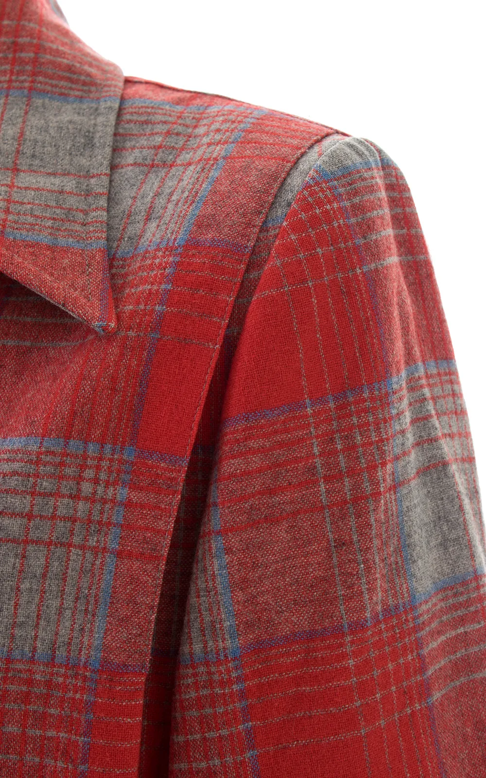 1950s Pendleton 49er Plaid Wool Jacket | large/x-large