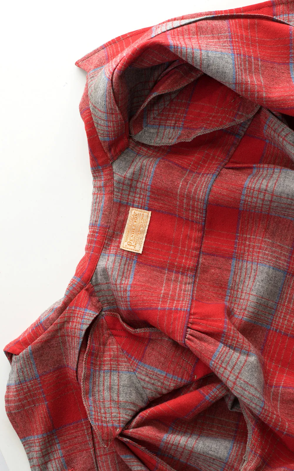 1950s Pendleton 49er Plaid Wool Jacket | large/x-large