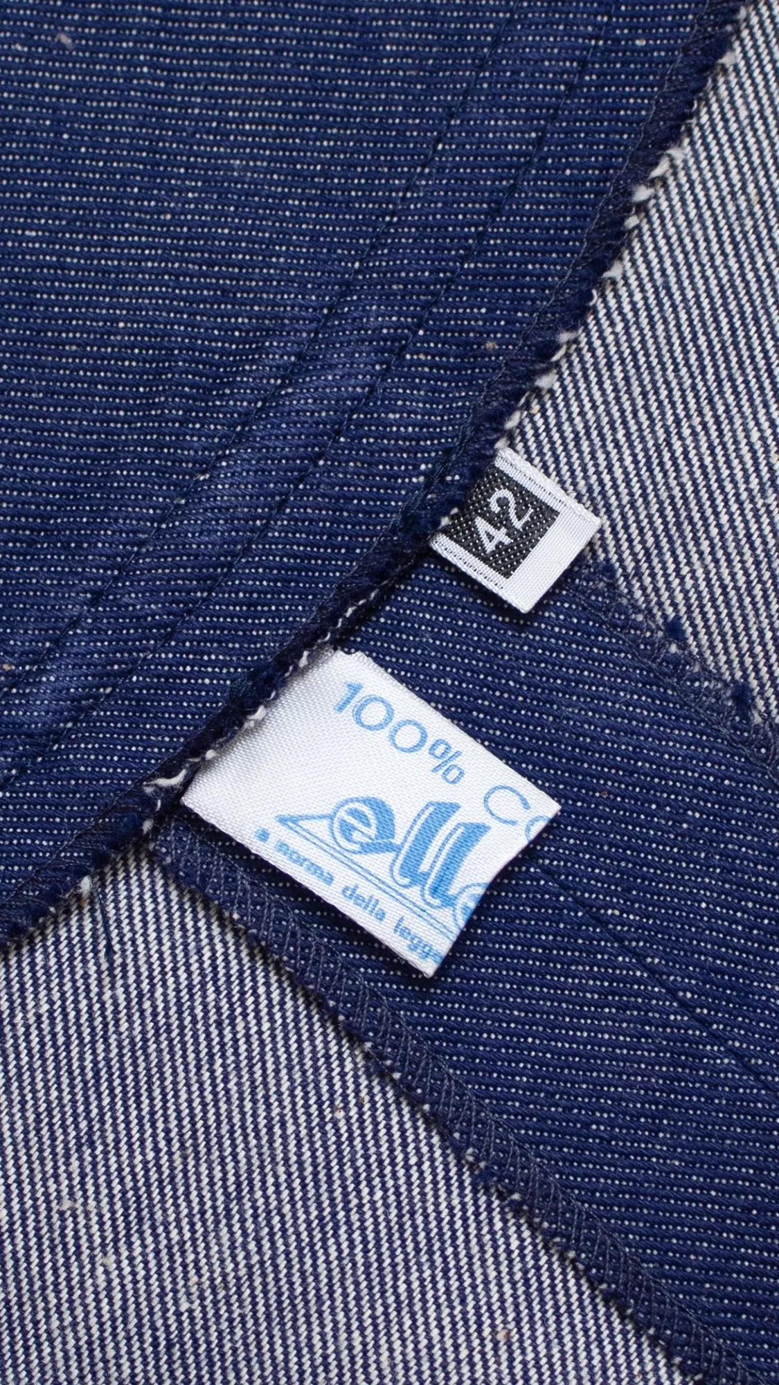 1970s Denim Button Down Skirt | small