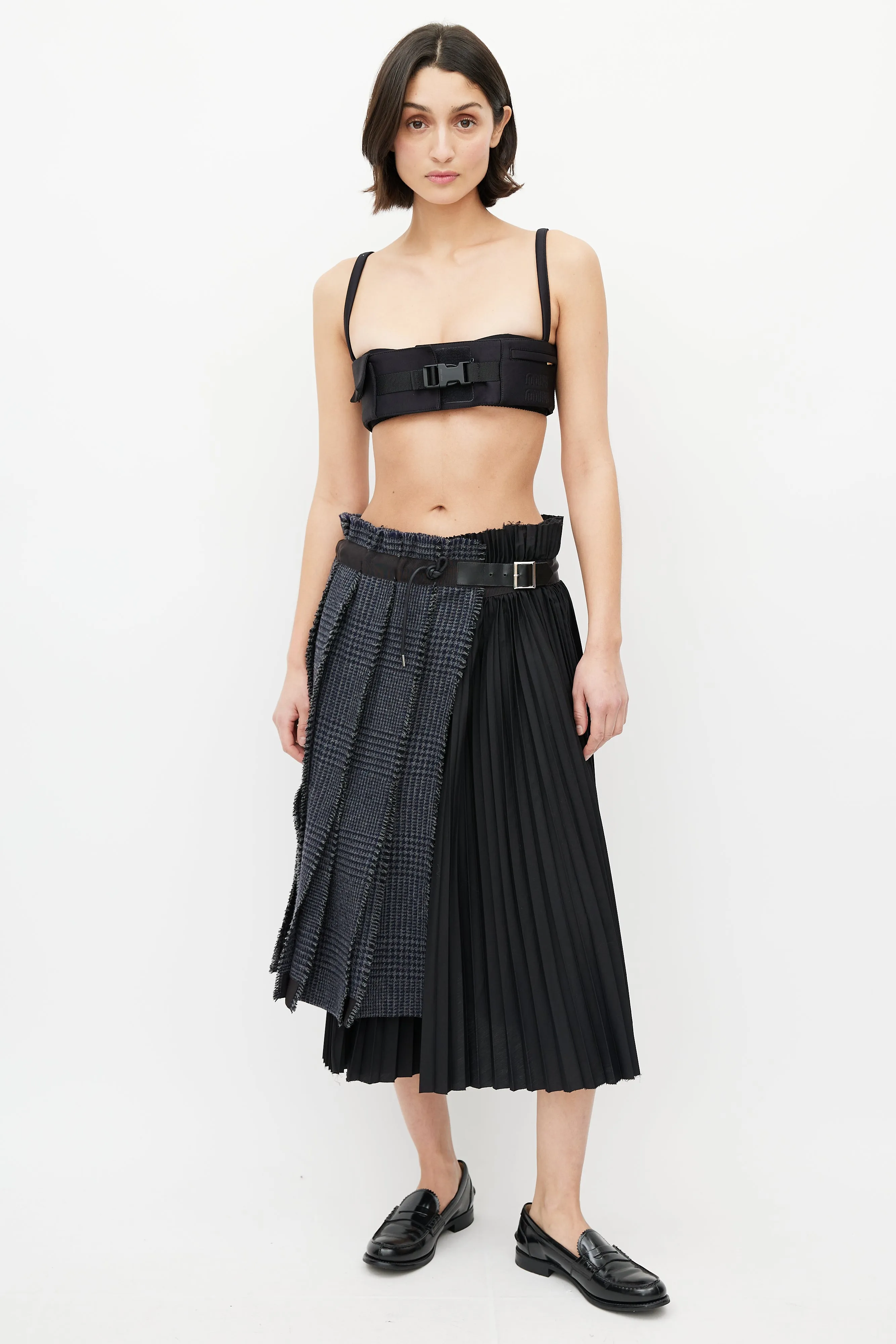 2023 Black Neoprene Cargo Bra