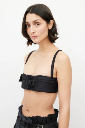 2023 Black Neoprene Cargo Bra