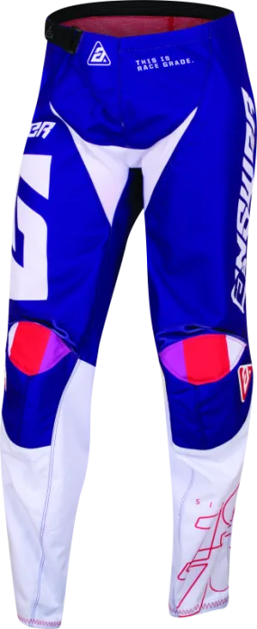 Answer 23 Syncron CC Pant Purple/White/Red Womens Size - 8R