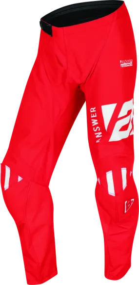 Answer Syncron Merge Pant Red/White Size - 32