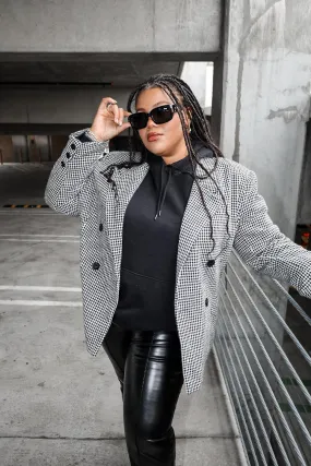 Astoria Houndstooth Blazer