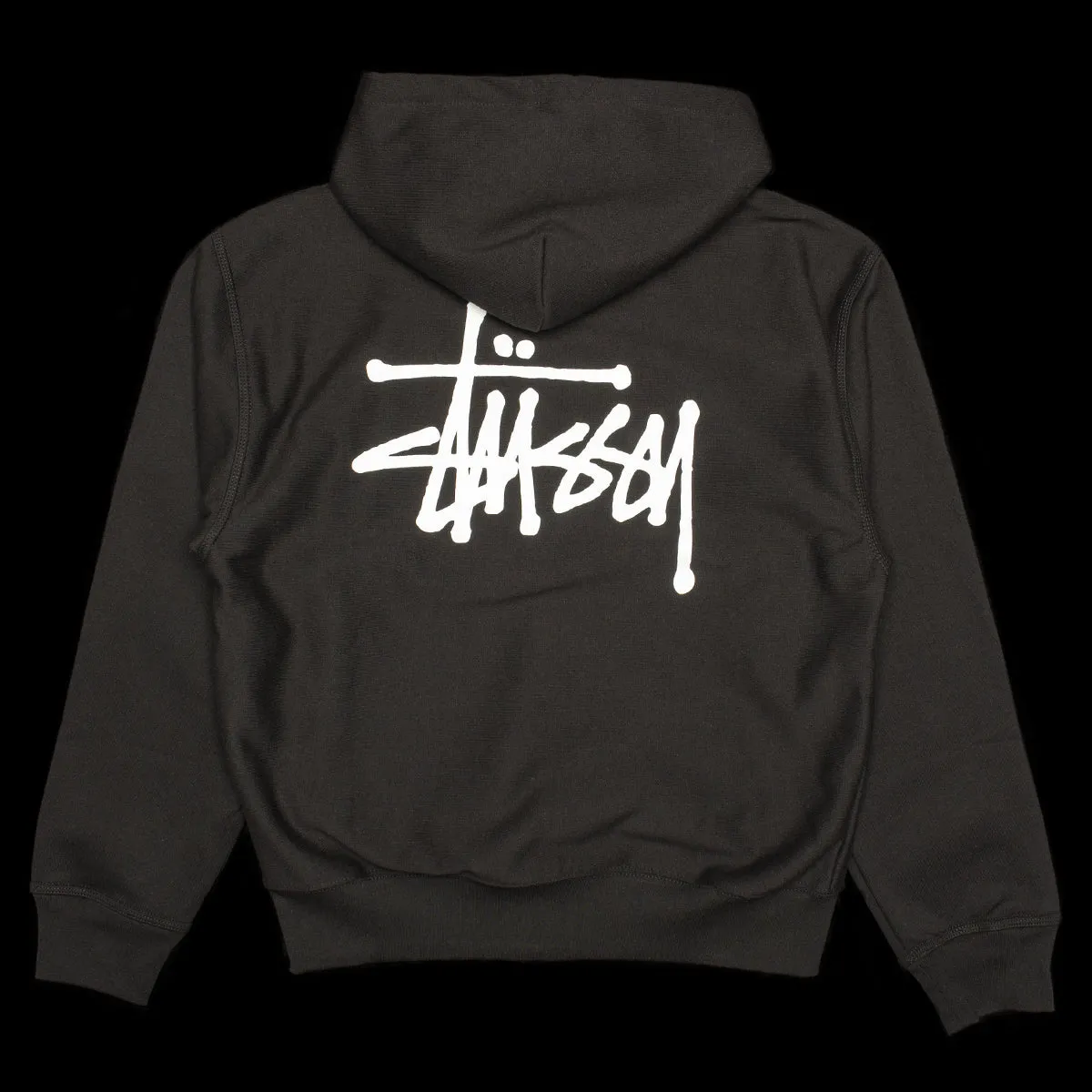 Basic Stussy Zip Hoodie