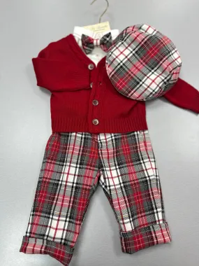 Bimbalo 6875 Tartan Holiday season Boys Set