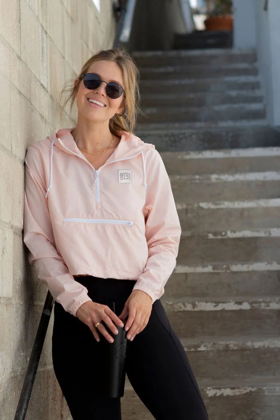 BOTORI Womens Water Resistant Windbreaker