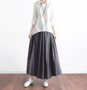 Casual Summer Women Skirts Women Skirts Women Linen Cotton Skirts ATM962321