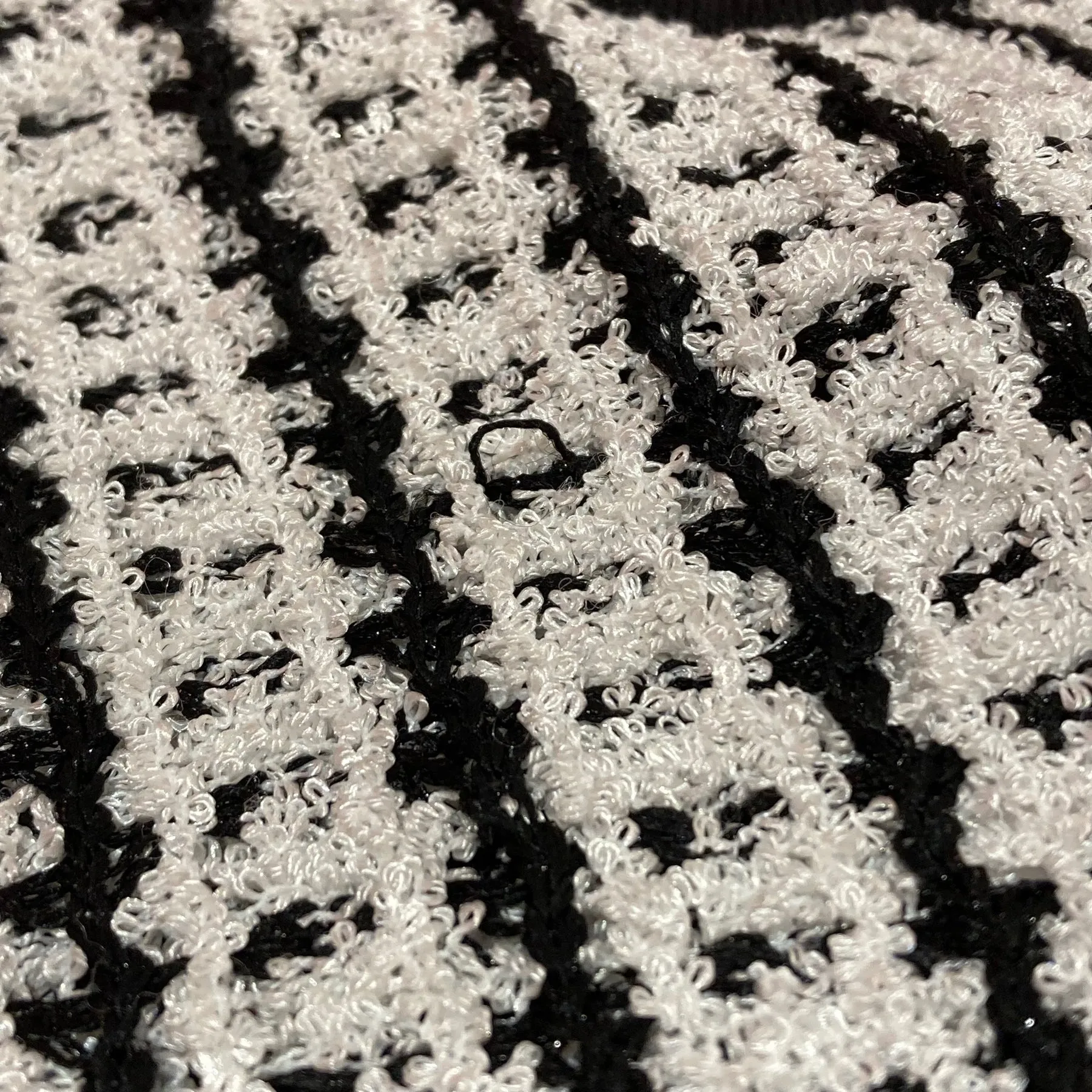 CHANEL 1997 Spring CC-button bouclé top and cardigan twinset #42
