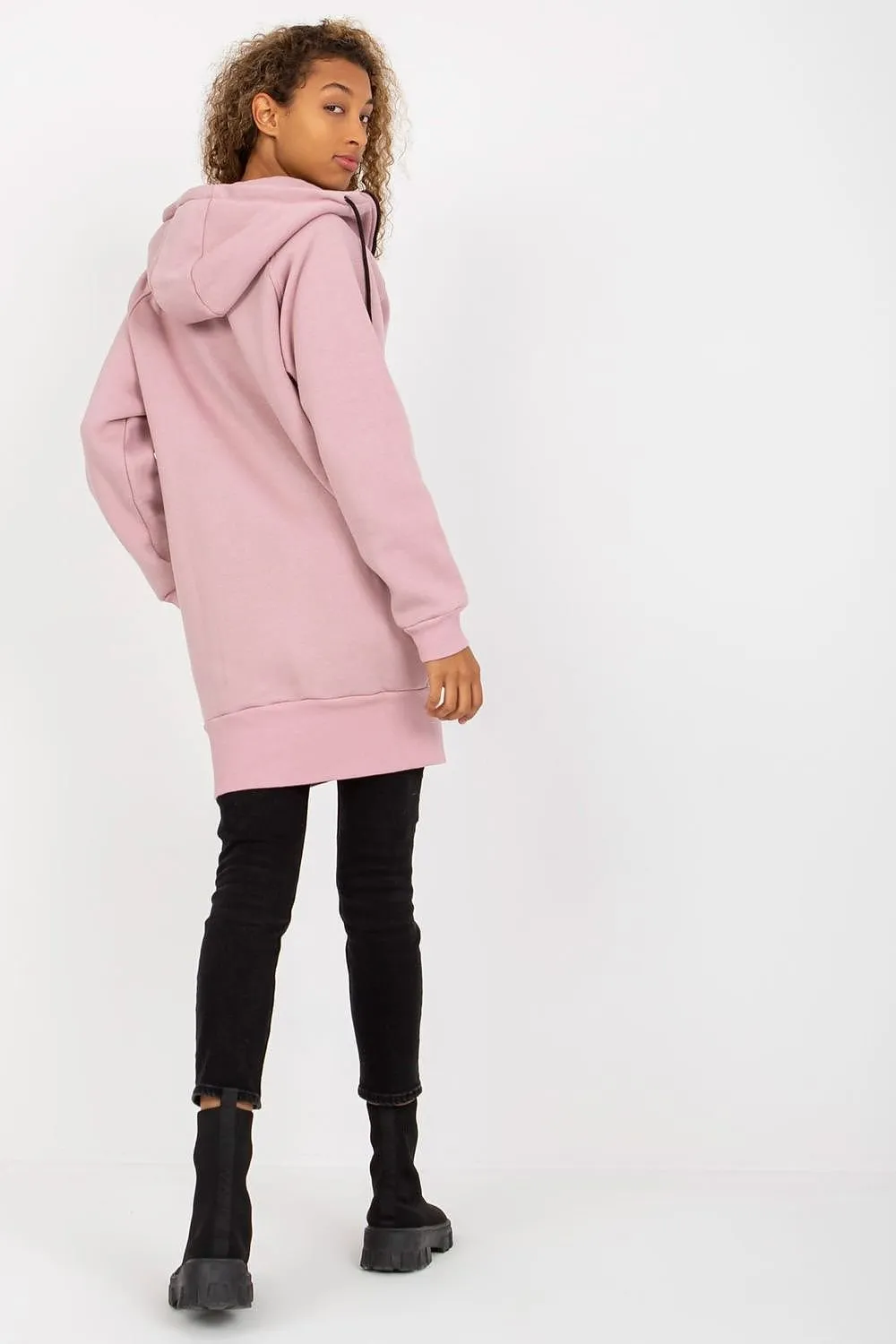 Chic Parisian Zip-Up Sweatshirt for Urban Style