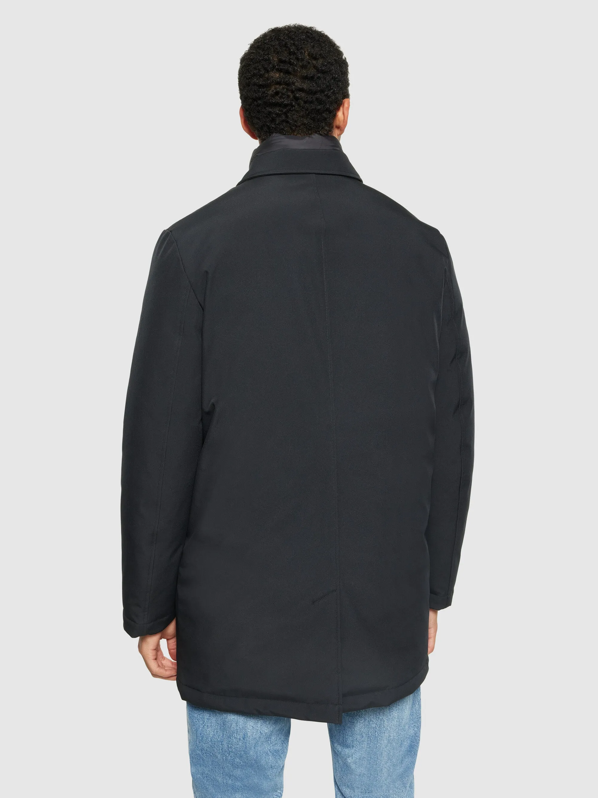 CLIMATE SHELL™ car coat jacket - GRS/Vegan - Black Jet
