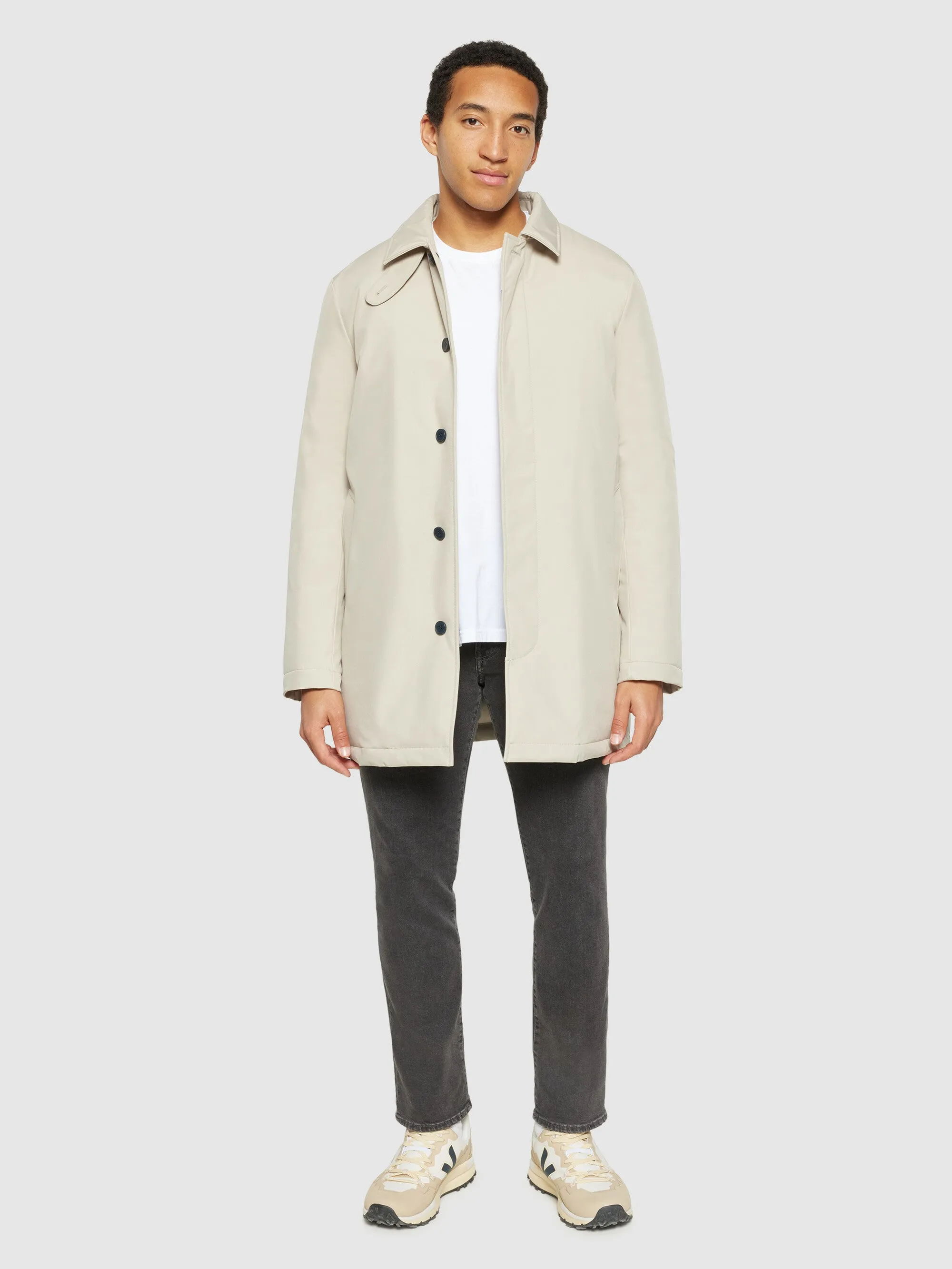 Climate Shell Carcoat Jacket GRS - Light feather gray