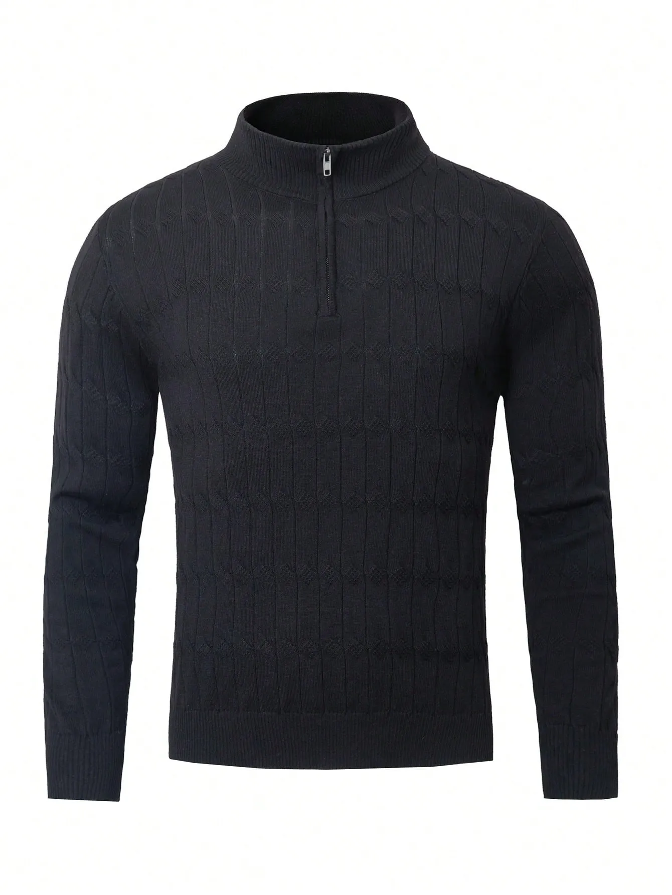 Cozy And Stylish Quarter Zipper Sweater