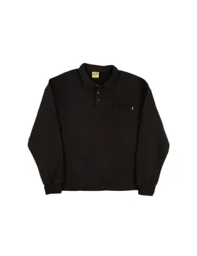 Duvin - Core Polo Fleece Black
