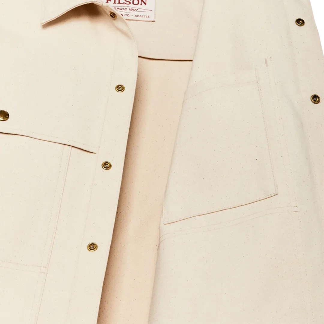 Filson - Dry Tin Cloth Forester Jacket-Shirt - Natural Seed