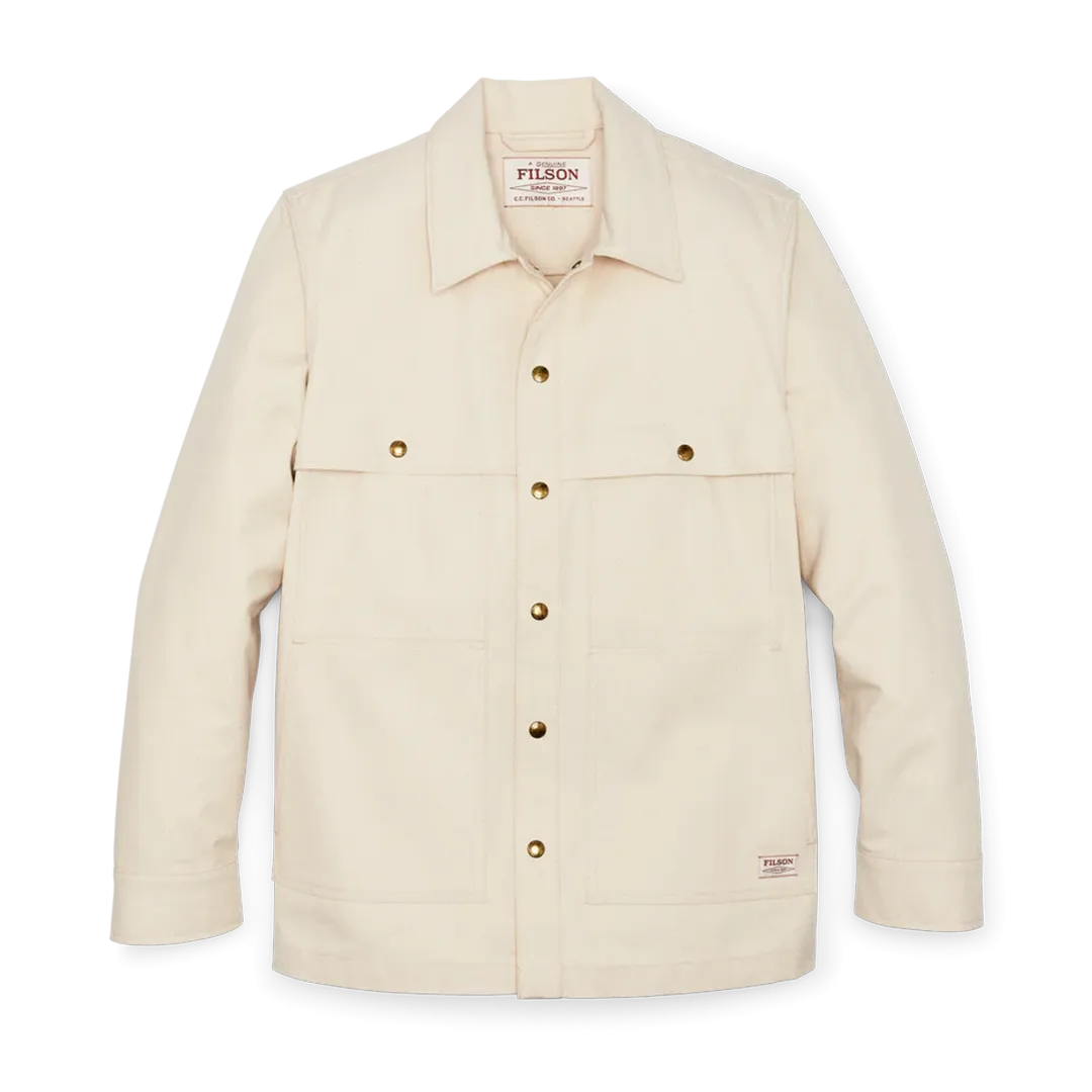 Filson - Dry Tin Cloth Forester Jacket-Shirt - Natural Seed