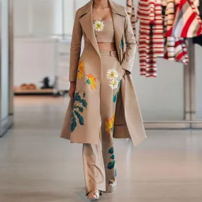 Flower Chic Suit (3Pcs)