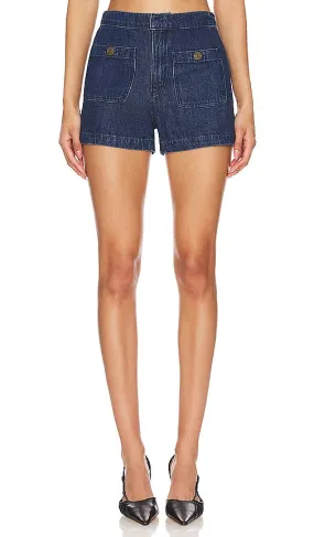 FRAME Trouser Short in Blue