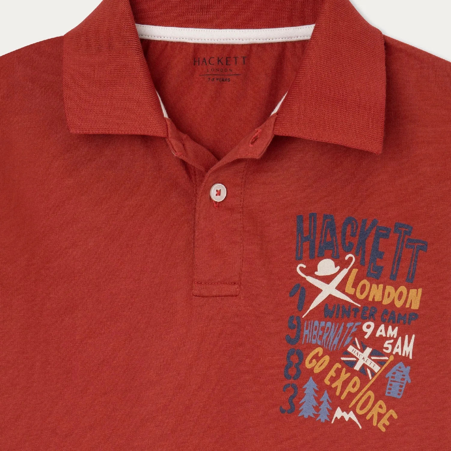 Graphic Polo Shirt