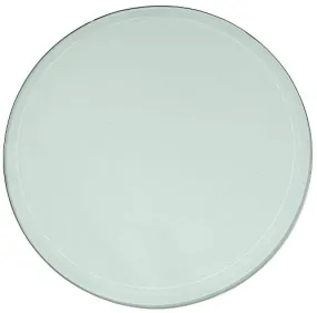 Hamilton Hills Polished 20 Inch Acrylic Glass Transparent Dining Table Pads