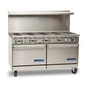 Imperial IR-8 48" Propane Gas Range With 8 Open Burner