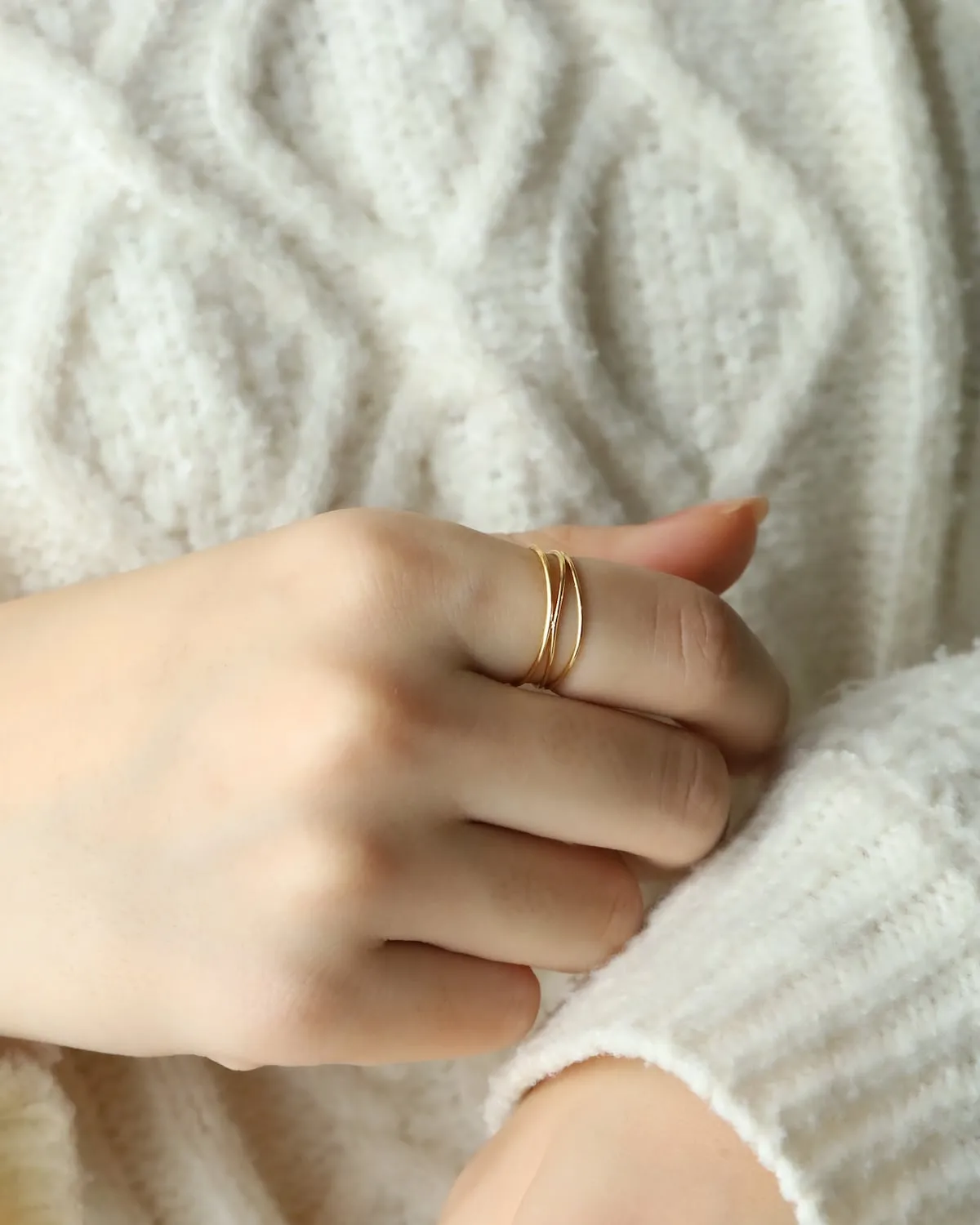 Layered ring