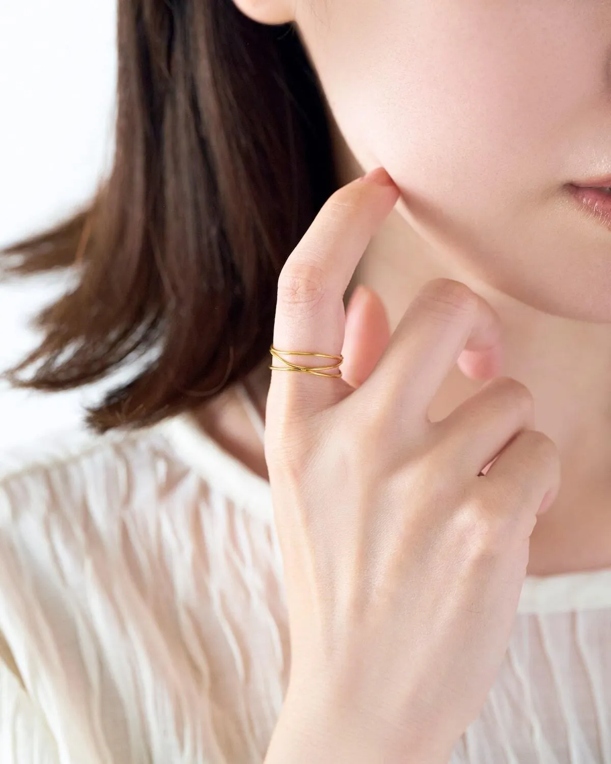 Layered ring