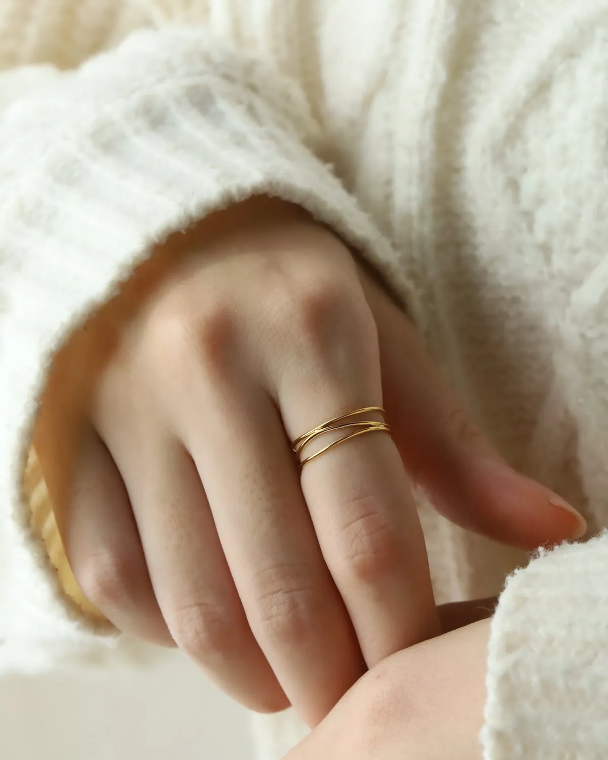 Layered ring