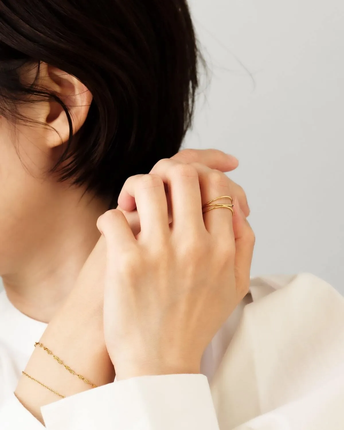 Layered ring