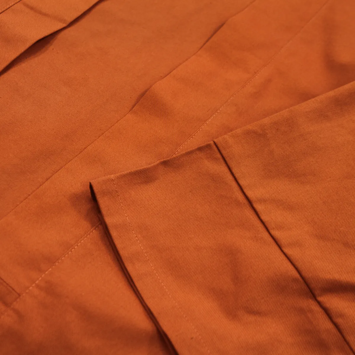 Modern Twill Kimono - Rust