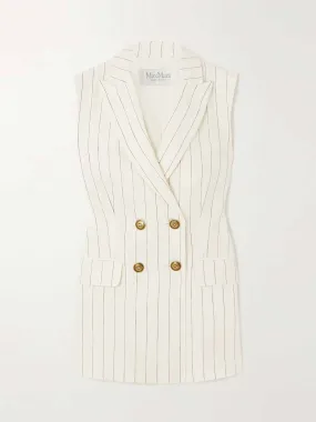 Pinstripe waistcoat