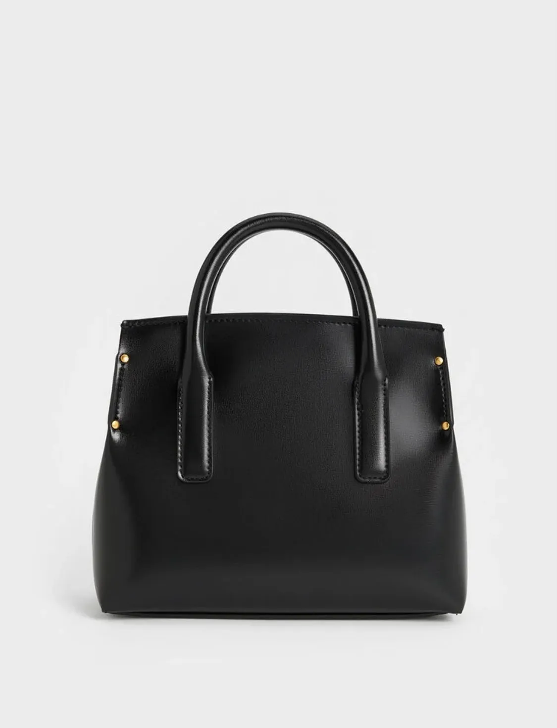 Rene Structured Top Handle Bag