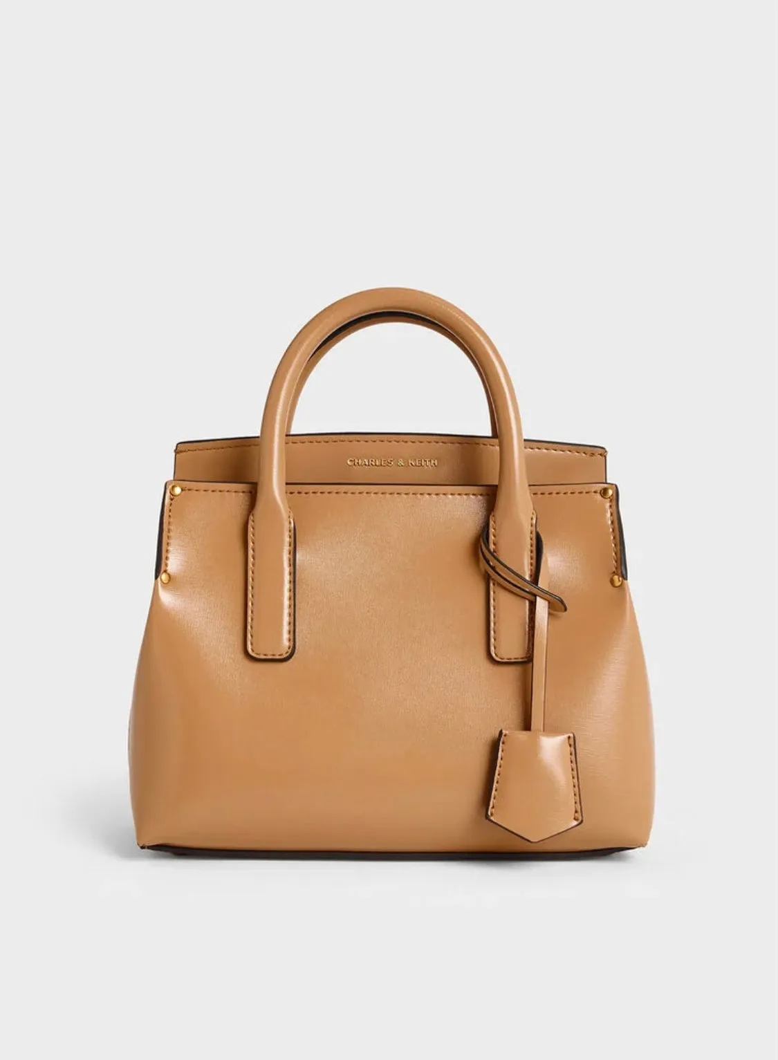 Rene Structured Top Handle Bag