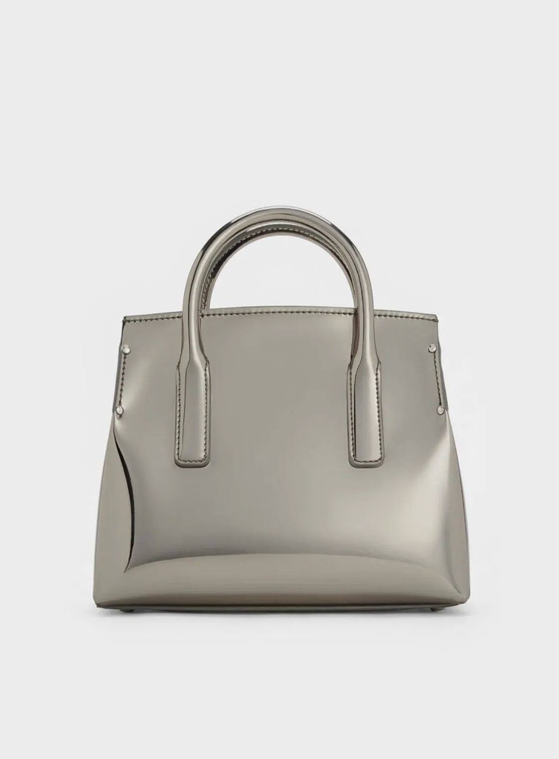 Rene Structured Top Handle Bag