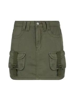 Sedona Cargo Mini Skirt