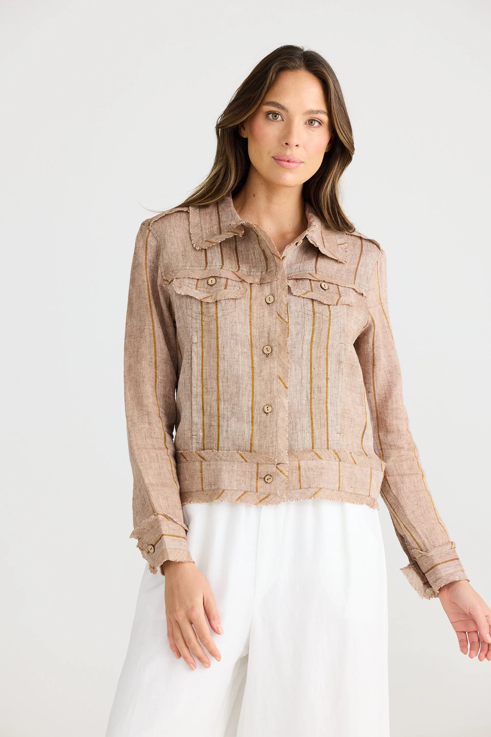 Shanty Monza Jacket Diego Stripe