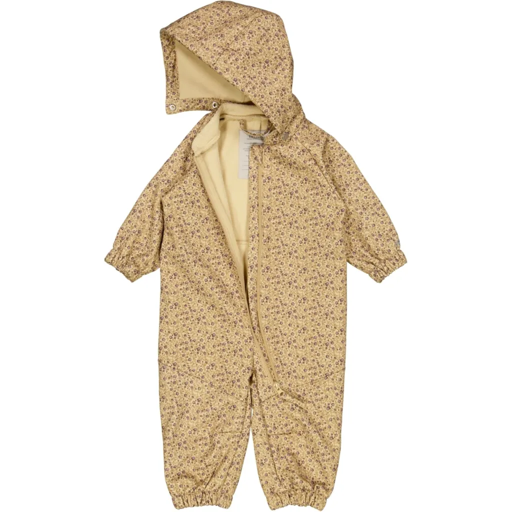 Softshell Suit Clay - lilac flowers