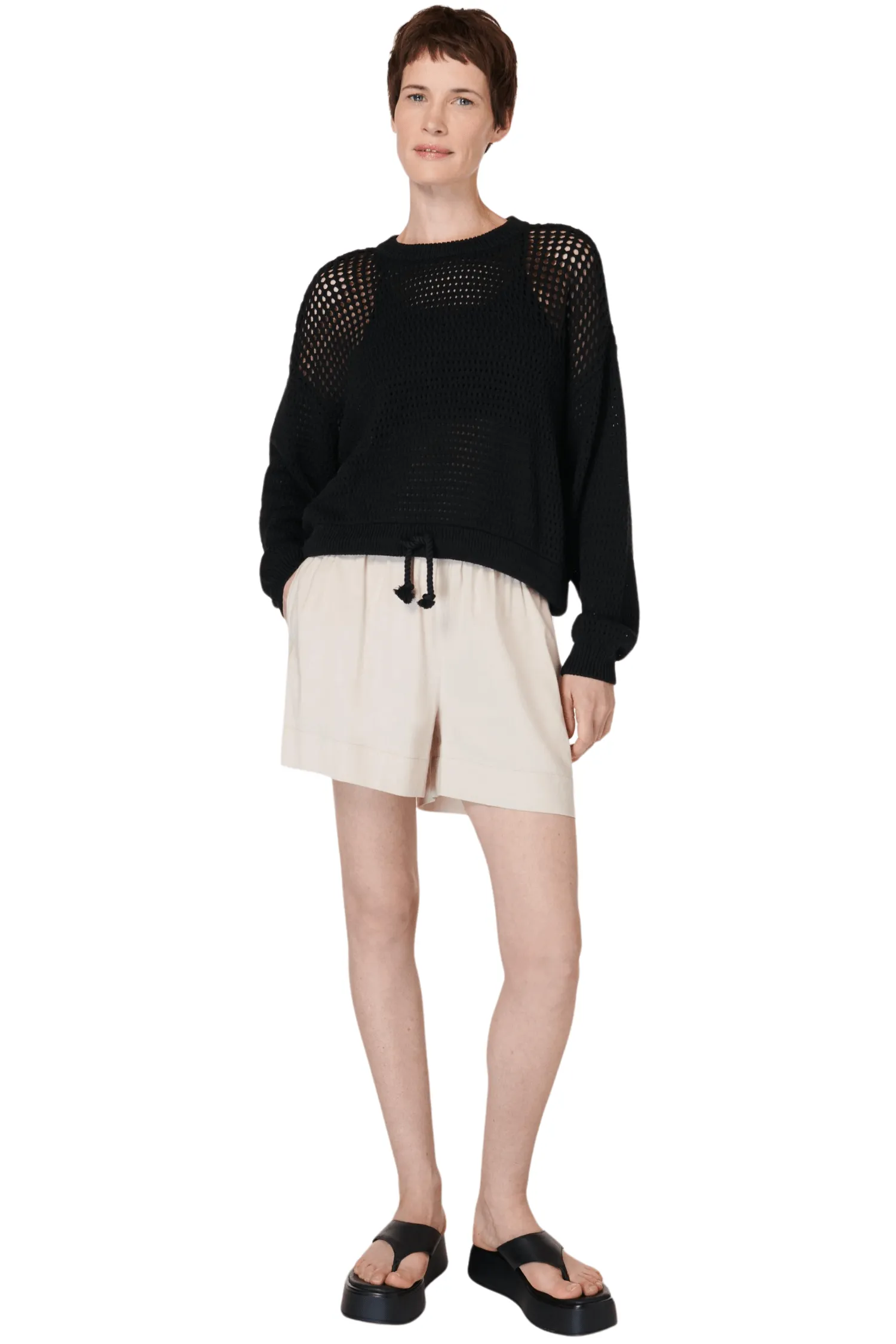 Tides High Open Weave Sweater