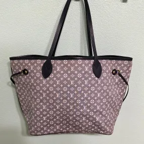 Trendy Inspired Louis Vuitton Grey Denim Neverfull Mm