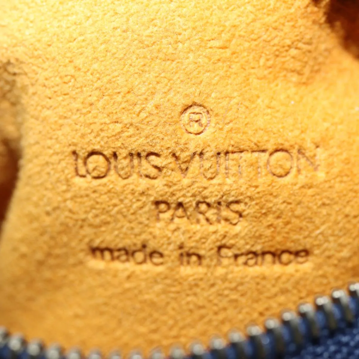 Trendy Inspired Louis Vuitton Monogram Denim Trousse Speedy Pouch Blue M95082 Lv Auth 87601a