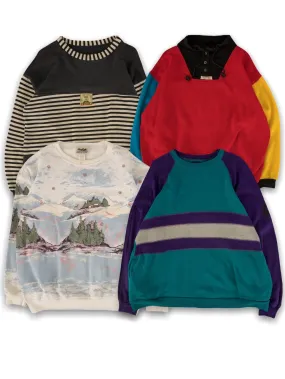 Vintage 80’s/90’s Crazy Sweatshirts (20 pcs)