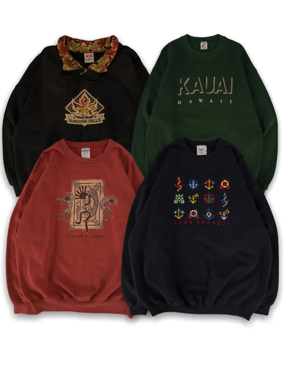Vintage Location Sweatshirts (20 pcs)