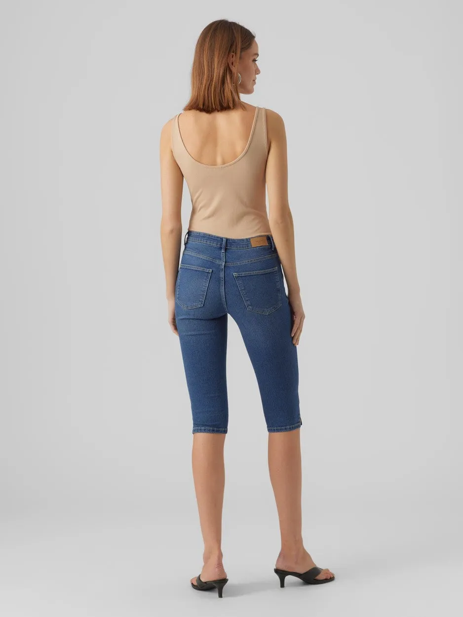 Vmjune Mr Knickers Dnm Mix Noos - Blue Denim